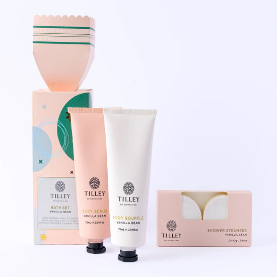 Bath Set Bon Bon Vanilla Bean