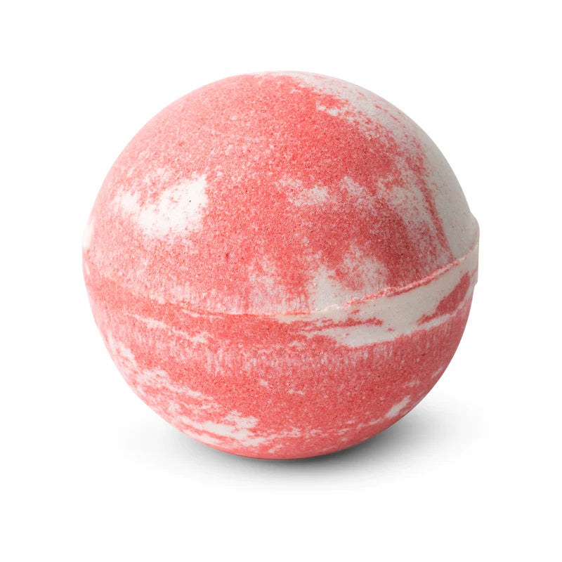 Pink Lychee Scented Bath Bomb Swirl 150g