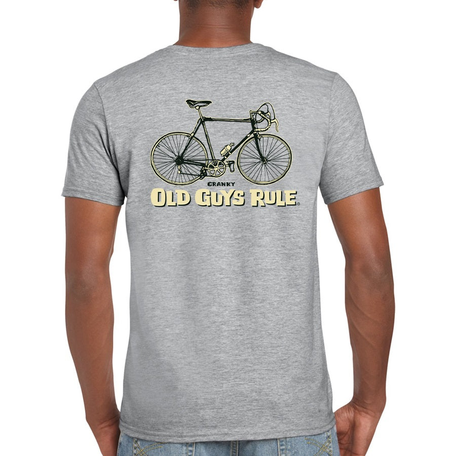 Cranky Sport Grey T-shirt [sz:large]