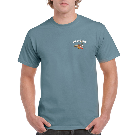Happy Camper Blue T-shirt [sz:xl]