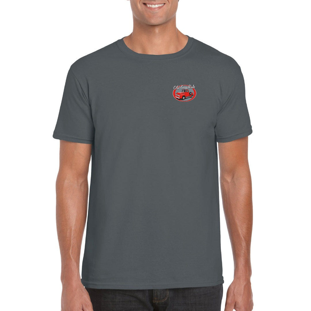 Red Truck Charcoal T-shirt [sz:large]