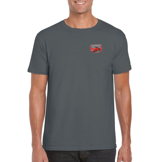 Red Truck Charcoal T-shirt [sz:large]