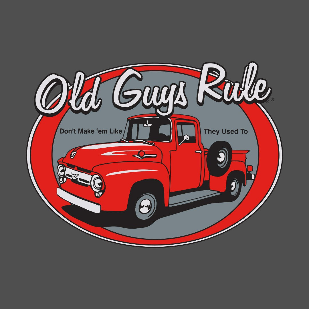 Red Truck Charcoal T-shirt [sz:large]