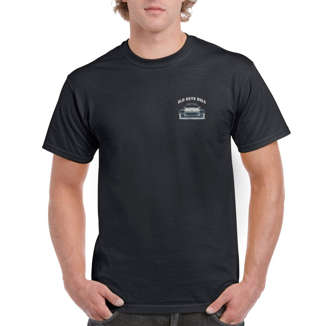Plays With Trucks Black T-shirt [sz:medium]