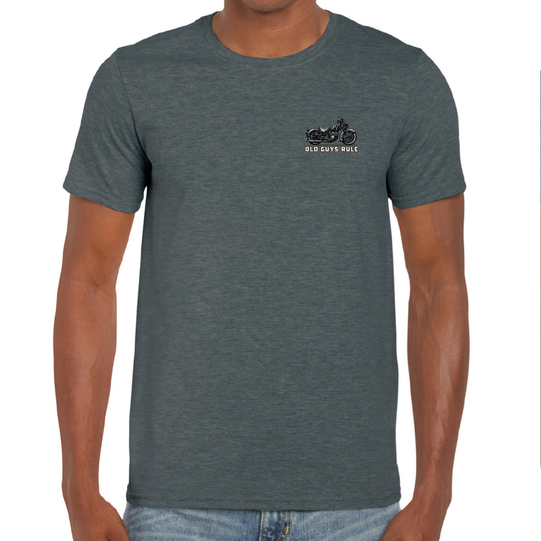 Born To Ride Dark Heather [sz:large]