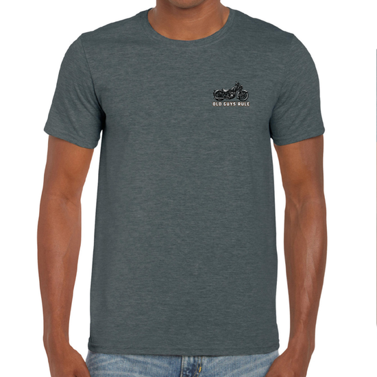 Born To Ride Dark Heather [sz:large]
