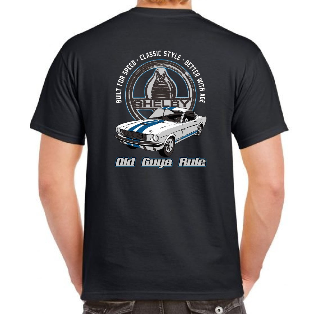 Shelby Gt350 Black T-shirt [sz:large]