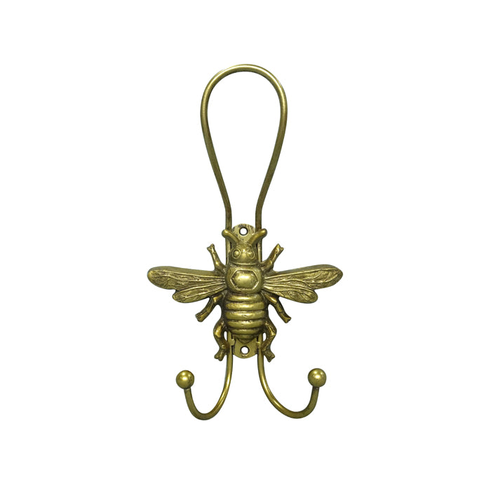 Millie Gold Wall Hook With Bee