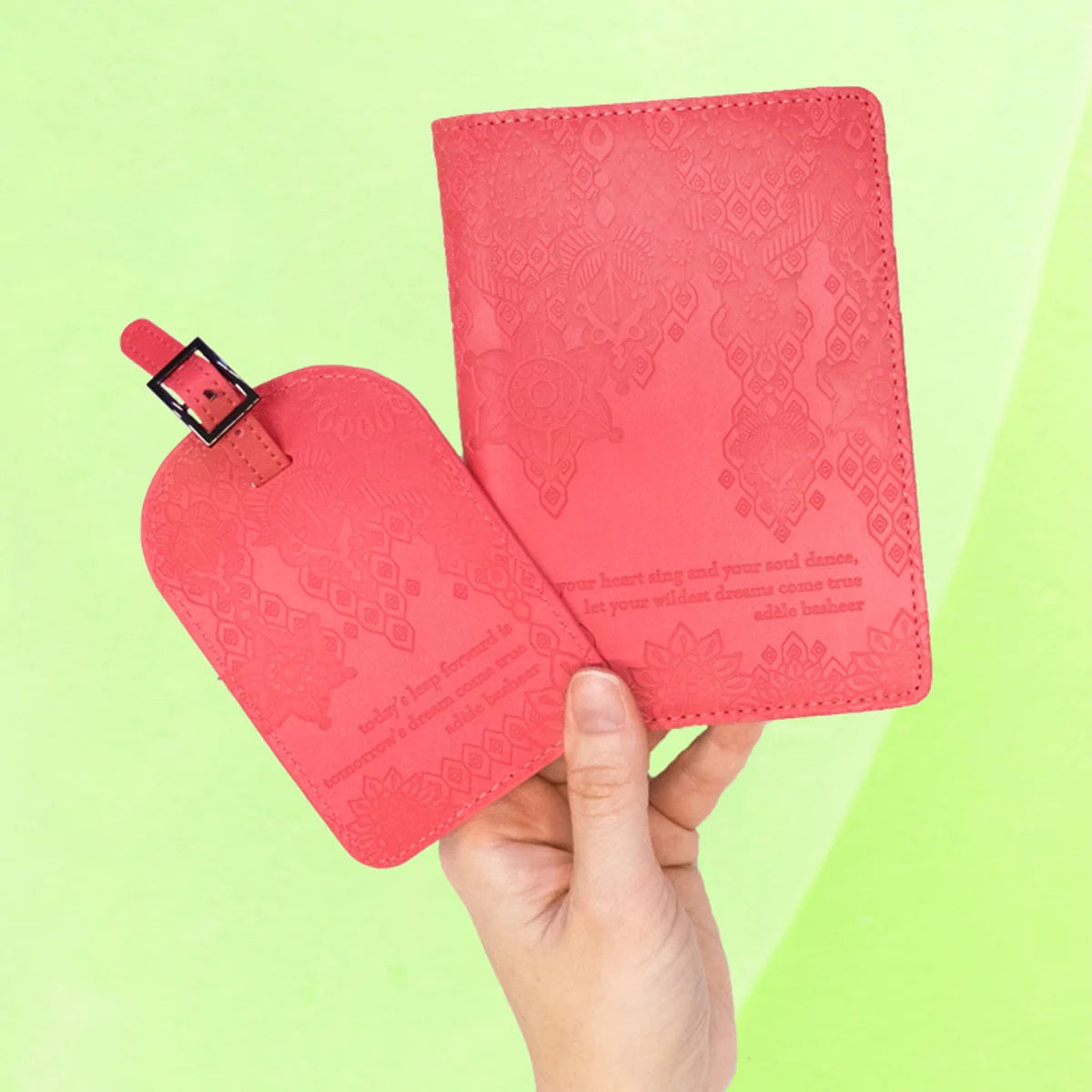 Intrinsic - Passport Wallet Coral Crush