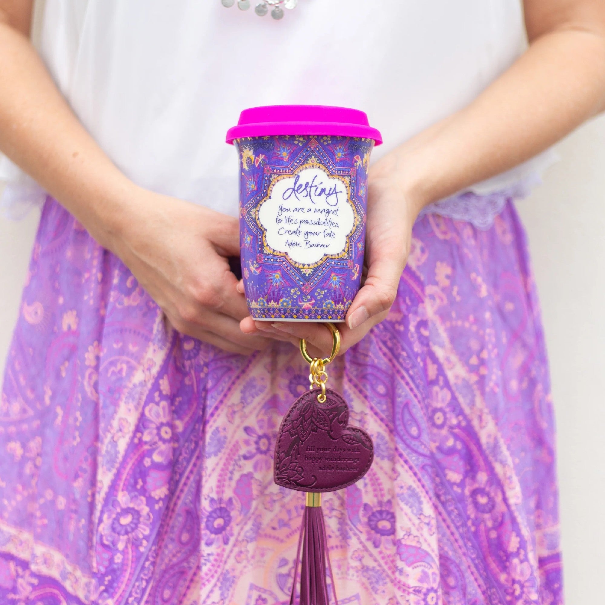 Intrinsic | Luxe Key Chain | Merlot – Abby Rose Collective