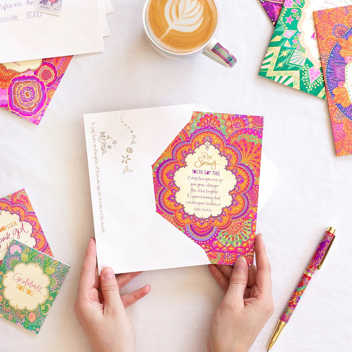 Intrinsic - Greeting Card Rise Strong