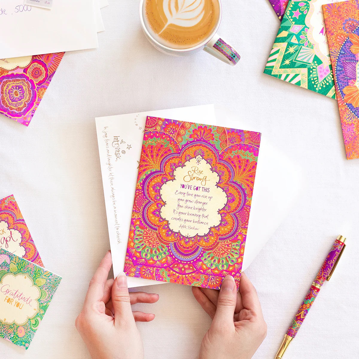 Intrinsic - Greeting Card Rise Strong