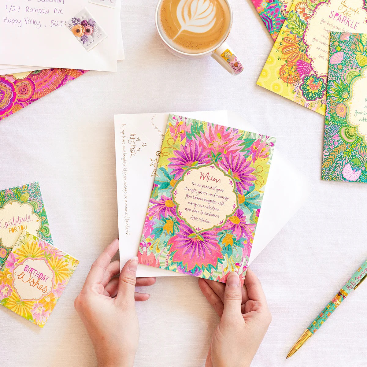 Intrinsic - Greeting Card Mum Bloom Brighter