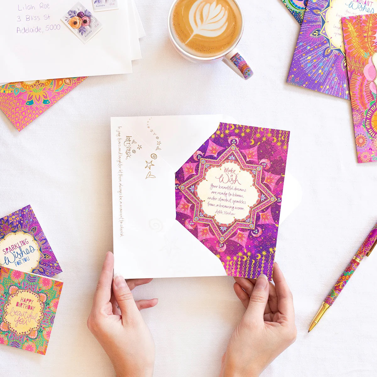 Intrinsic - Greeting Card Make A Wish Stardust