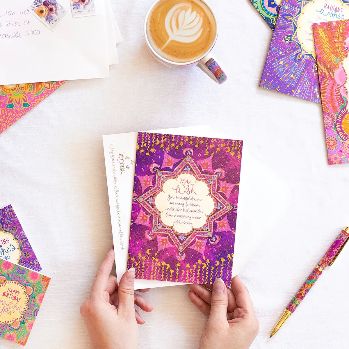Intrinsic - Greeting Card Make A Wish Stardust