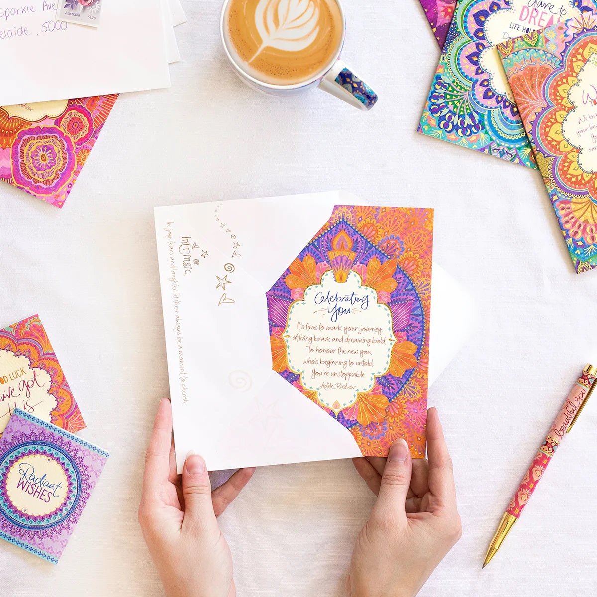 Intrinsic - Greeting Card Celebrating You