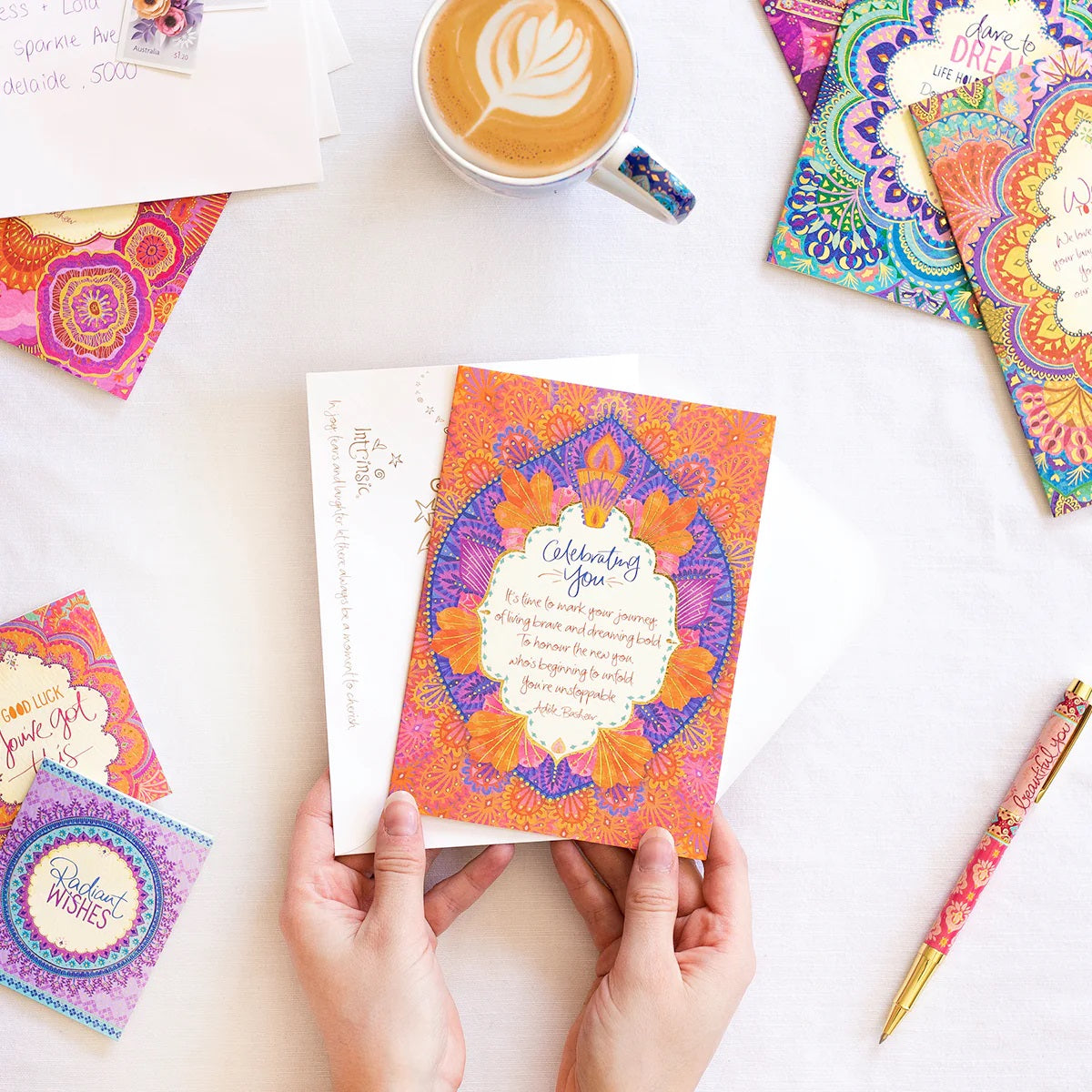 Intrinsic - Greeting Card Celebrating You