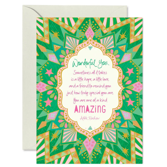 Intrinsic - Greeting Card Wonderful You
