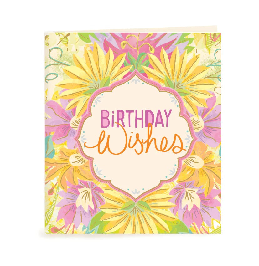 Intrinsic - Gift Tag Birthday Wishes Burst