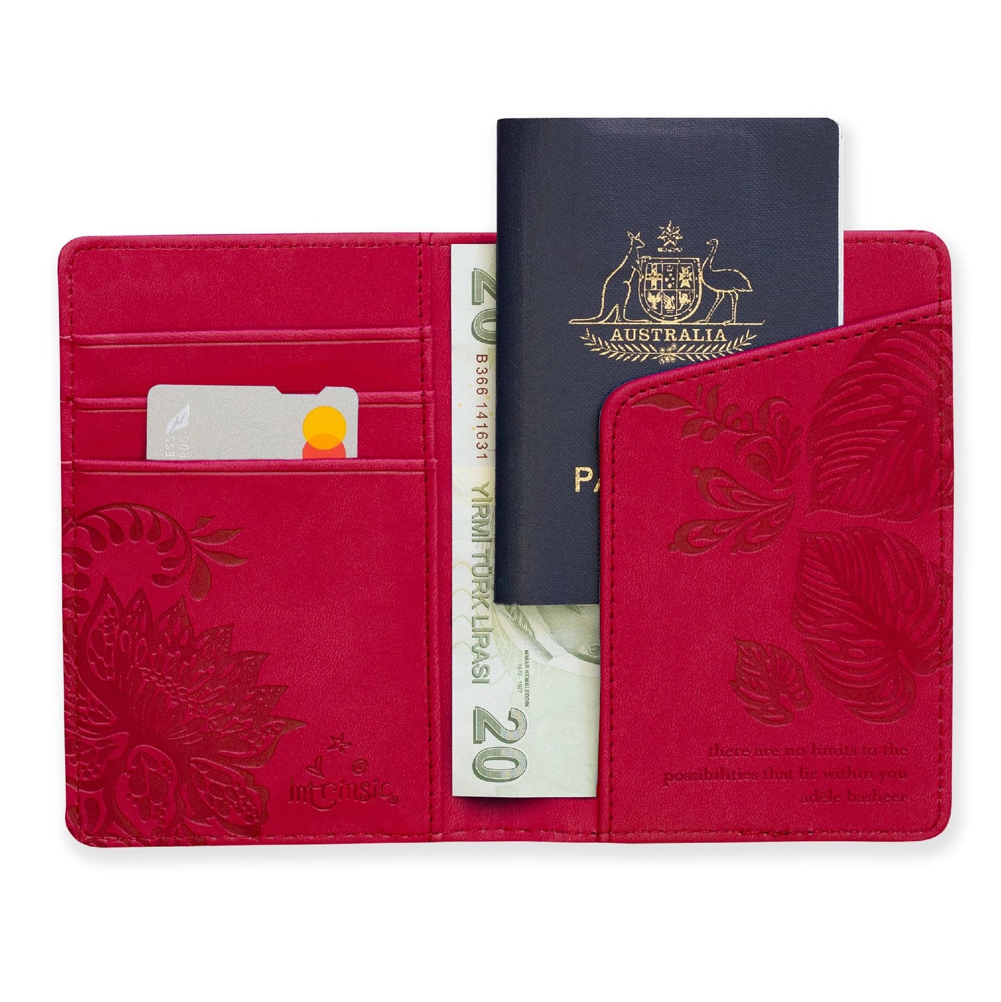 Intrinsic - Passport Wallet Radiant Ruby