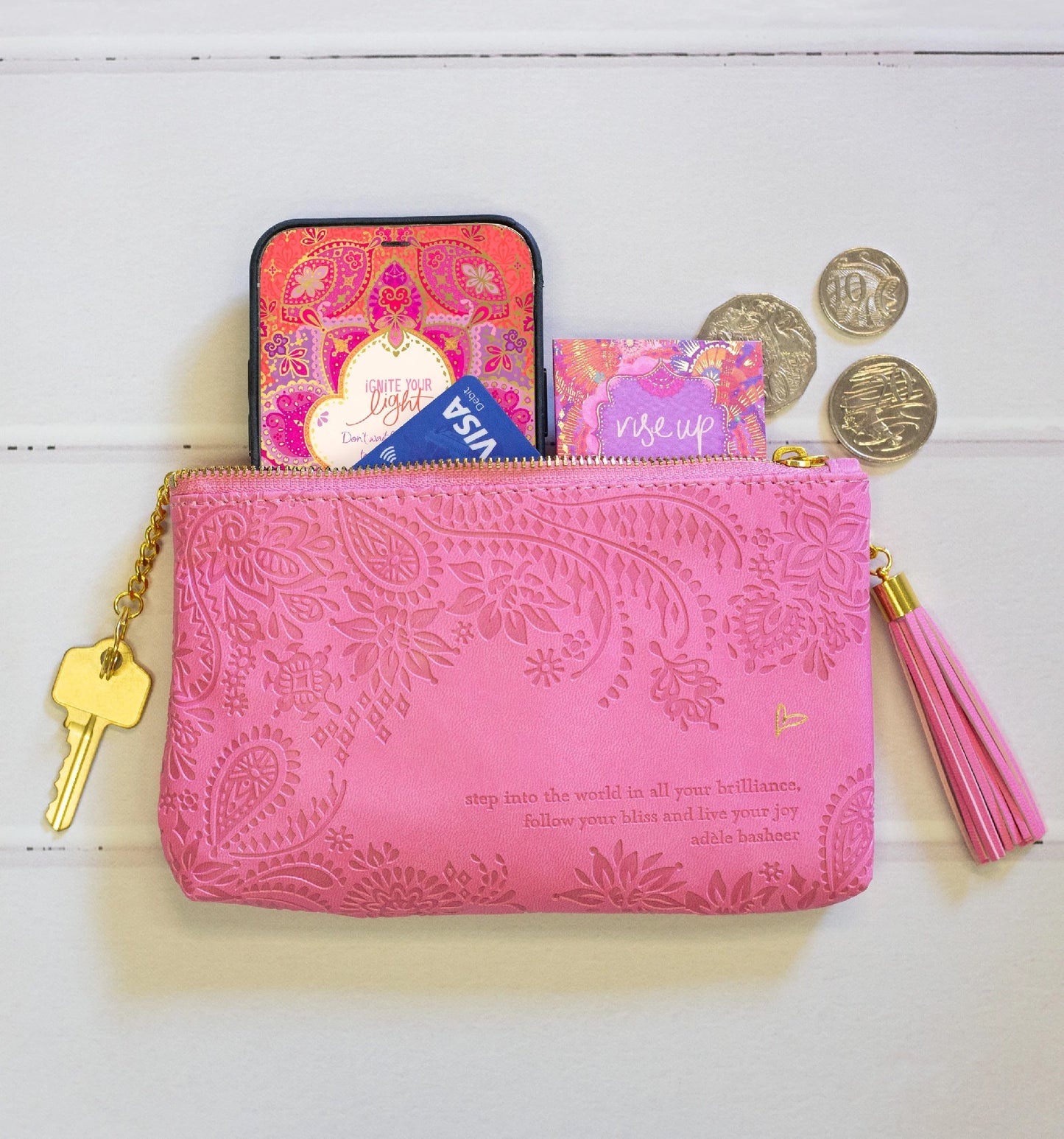 Intrinsic - Coin Purse Rose Quartz