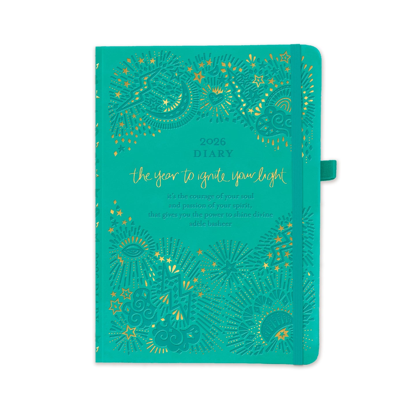 Intrinsic | 2026 Diary The Year To Ignight Your Light | Turquoise Twist