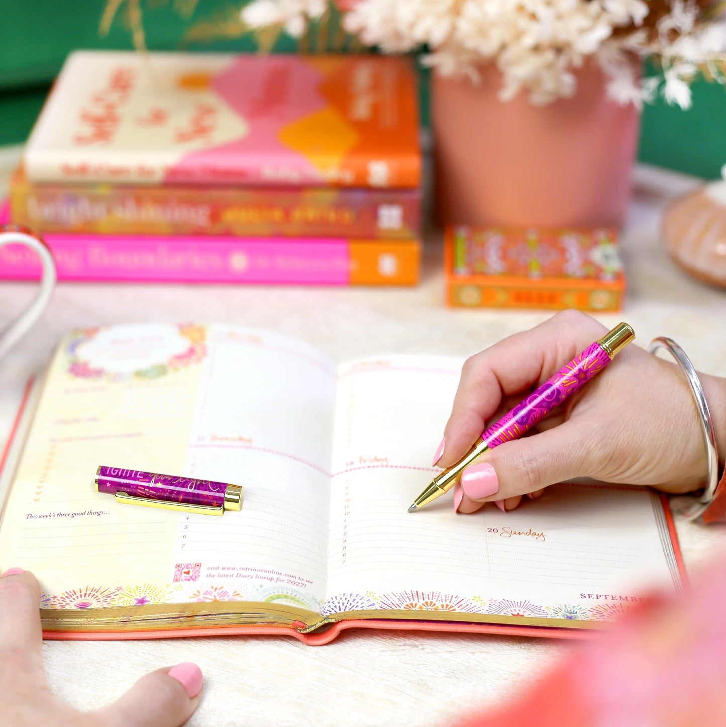 Intrinsic | Indigo Rollerball Pen | Ignite Your Light