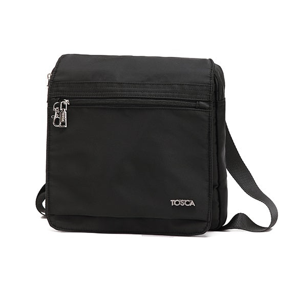 Tosca Anti-theft Shoulder Bag - Black