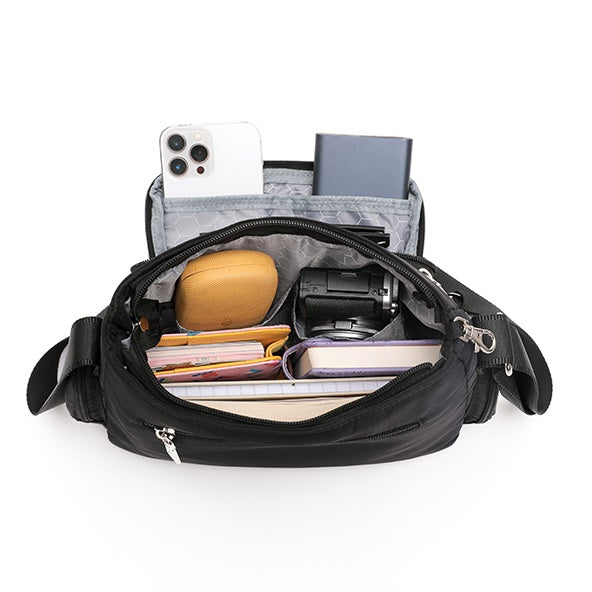Tosca - Anti-theft Shoulder Bag Black