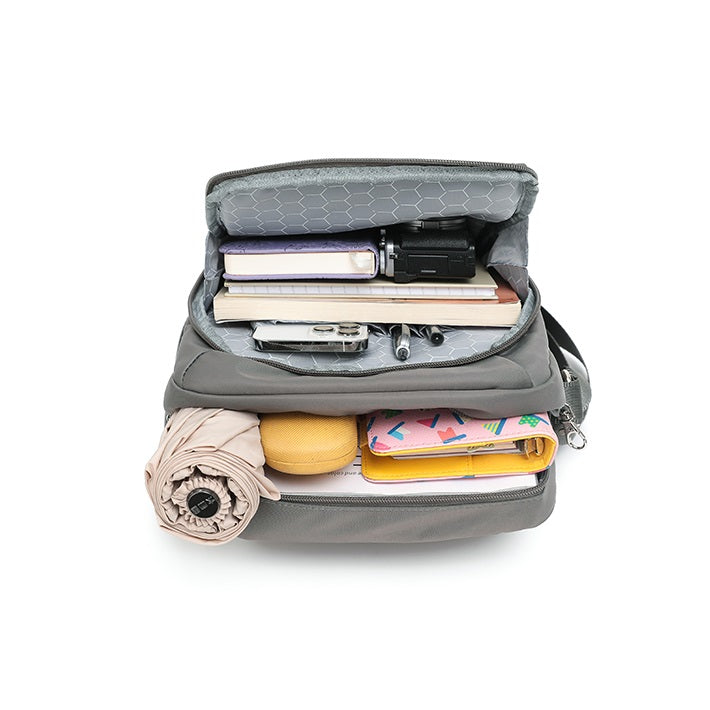 Tosca Anti-theft Shoulder Bag - Khaki