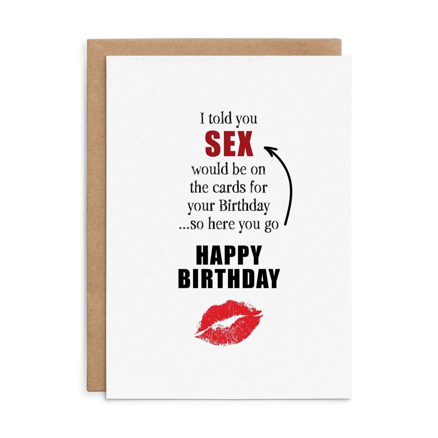 I Told You Sex Would - Defamations Birthday Card