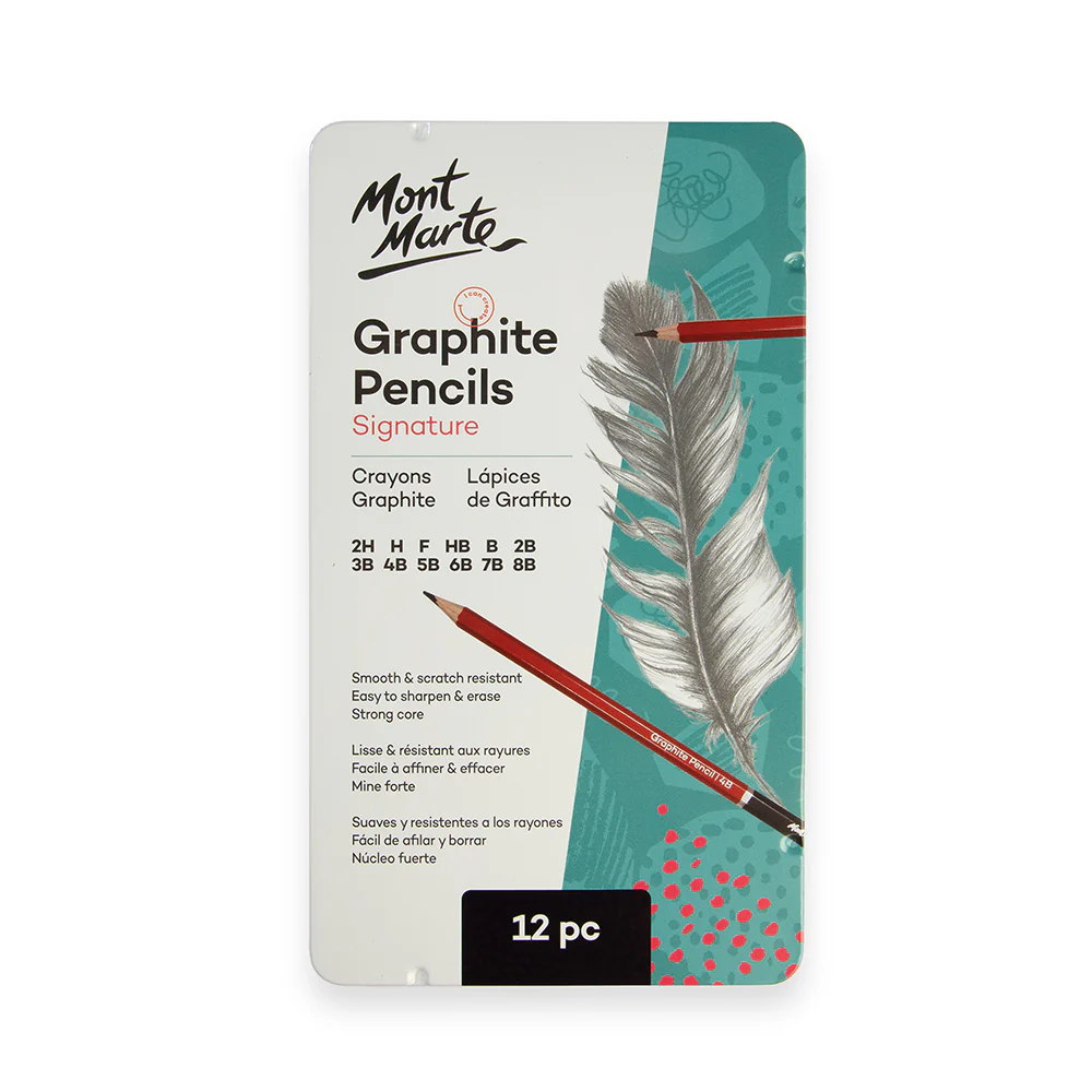 Graphite Pencils Signature 12pc
