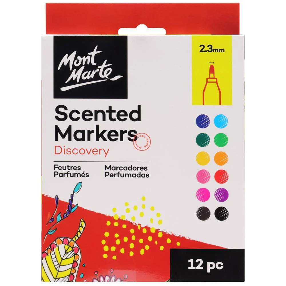 Mont Marte - Scented Markers 12pc