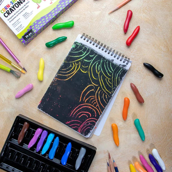 Mont Marte - Corn-shape Crayons 24pc