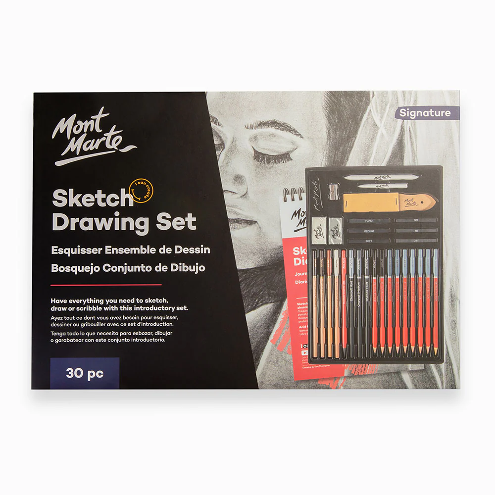 Sketch Drawing Set Signature 30pc