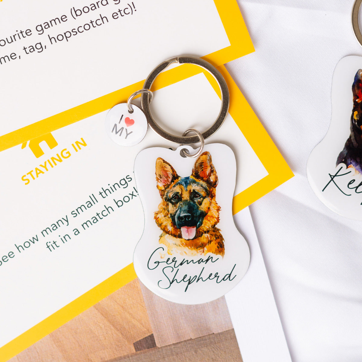 Splosh - Pet Keyring German Shepherd