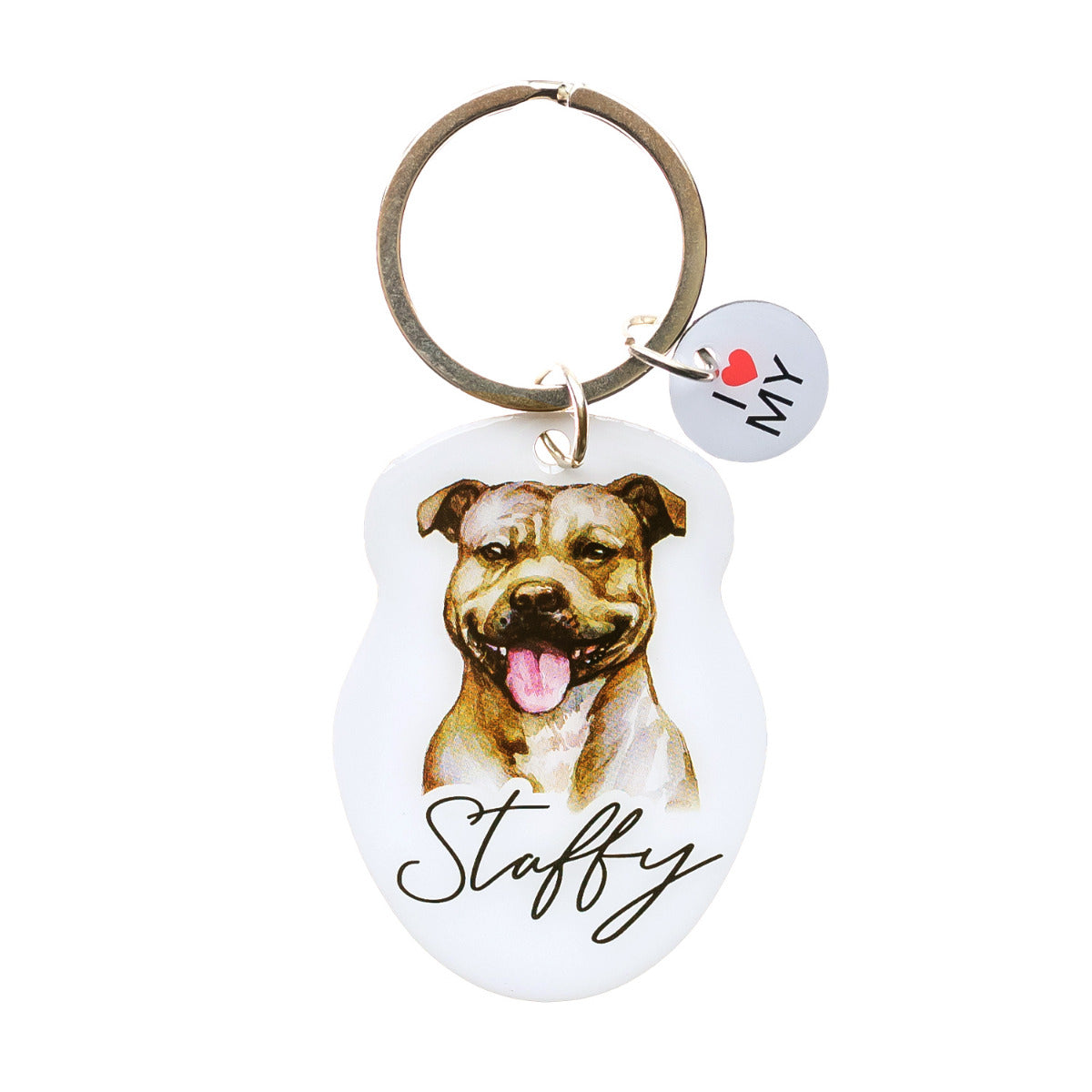 Splosh - Pet Keyring Staffy