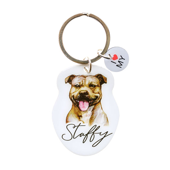 Splosh - Pet Keyring Staffy