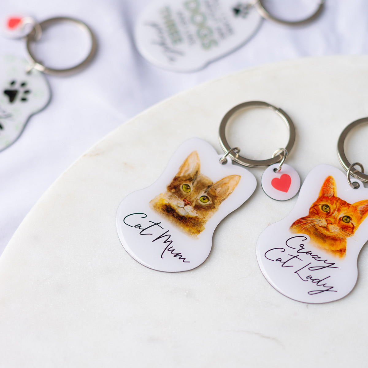 Splosh - Pet Keyring Cat Mum