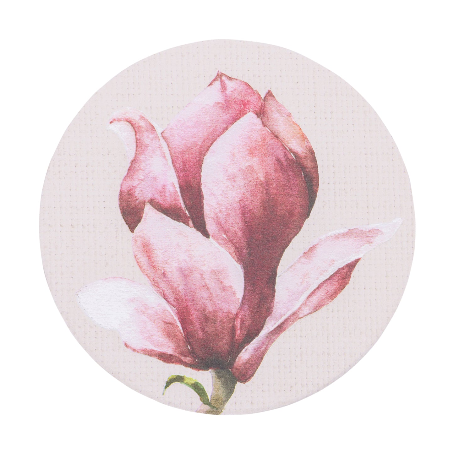 Blossom Closed Flower Ceramic Coaster