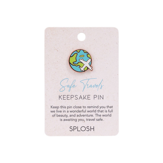 Splosh - Keepsake Pins Safe Travels