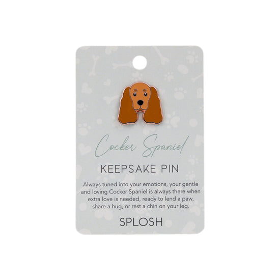 Splosh - Keepsake Pin Cocker Spaniel