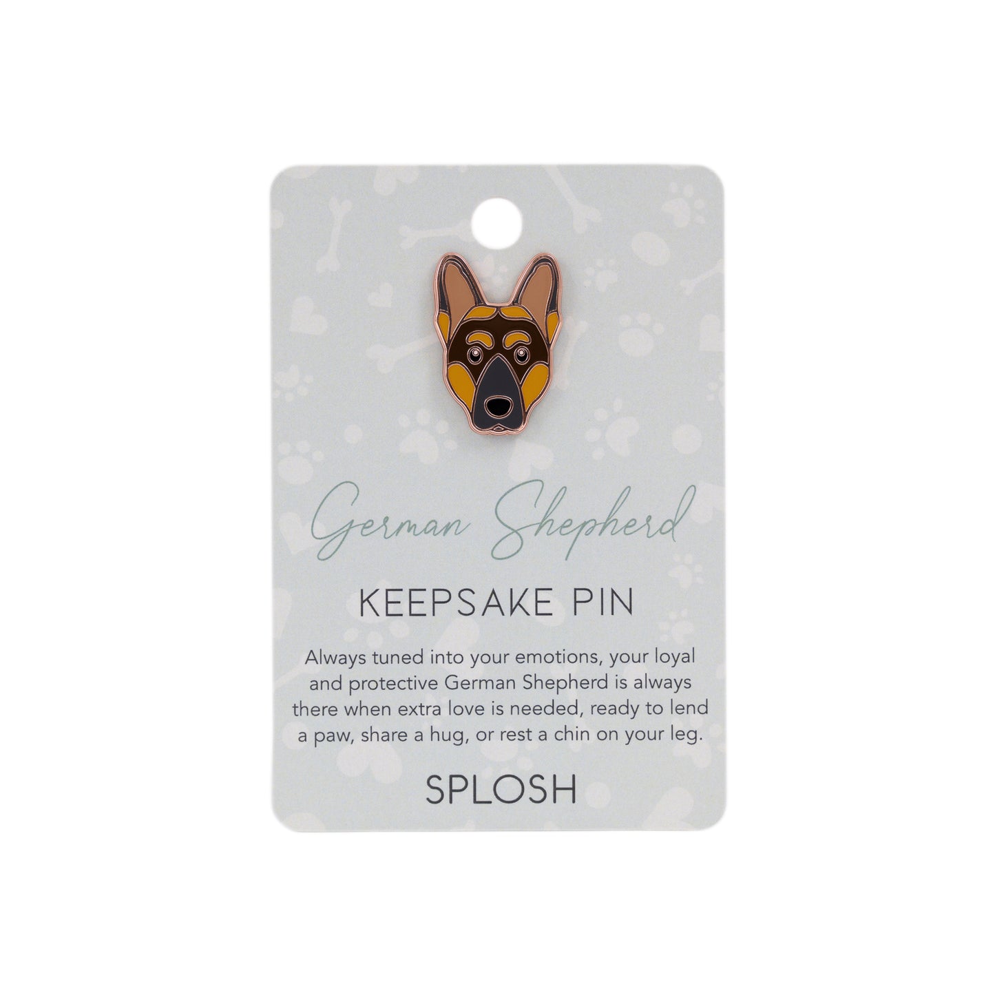 Splosh - Keepsake Pin German Shepherd