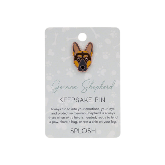 Splosh - Keepsake Pin German Shepherd