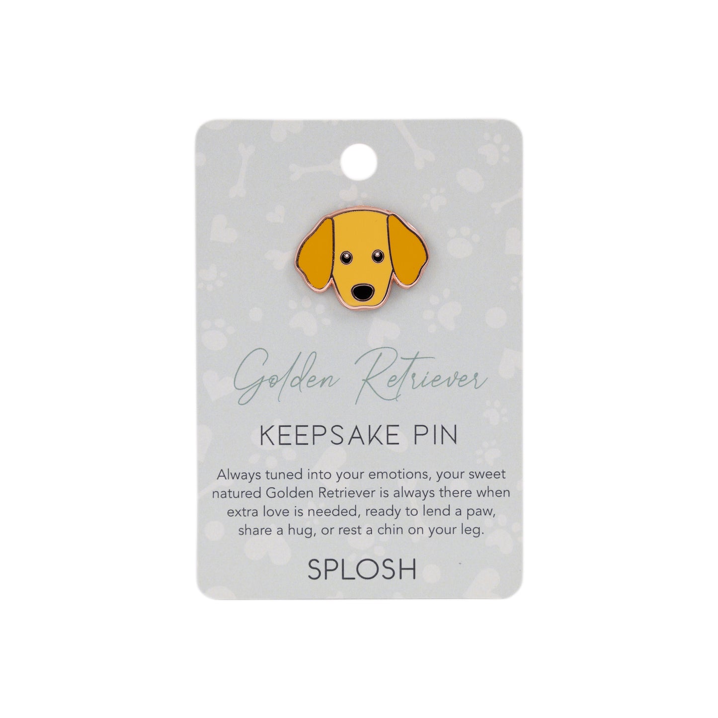 Splosh - Keepsake Pin Golden Retriever