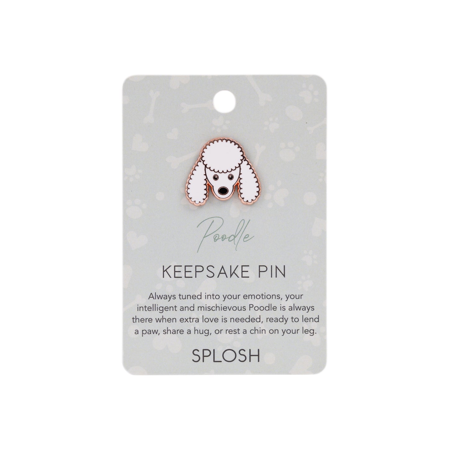 Splosh - Keepsake Pin Poodle