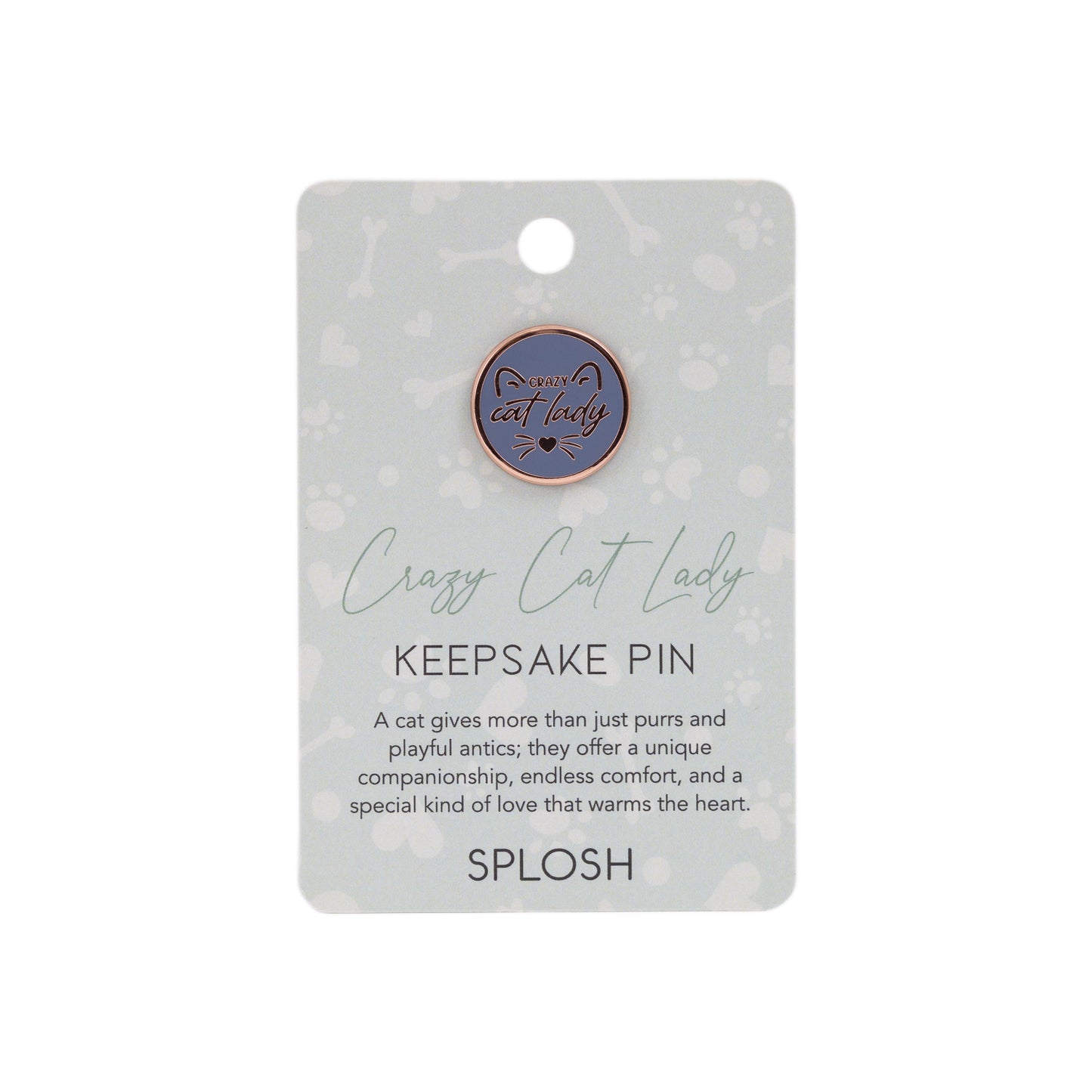 Splosh - Keepsake Pin Crazy Cat Lady