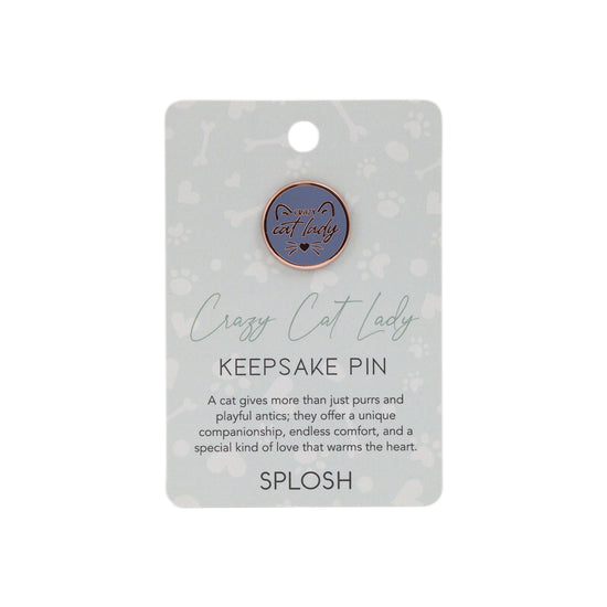 Splosh - Keepsake Pin Crazy Cat Lady