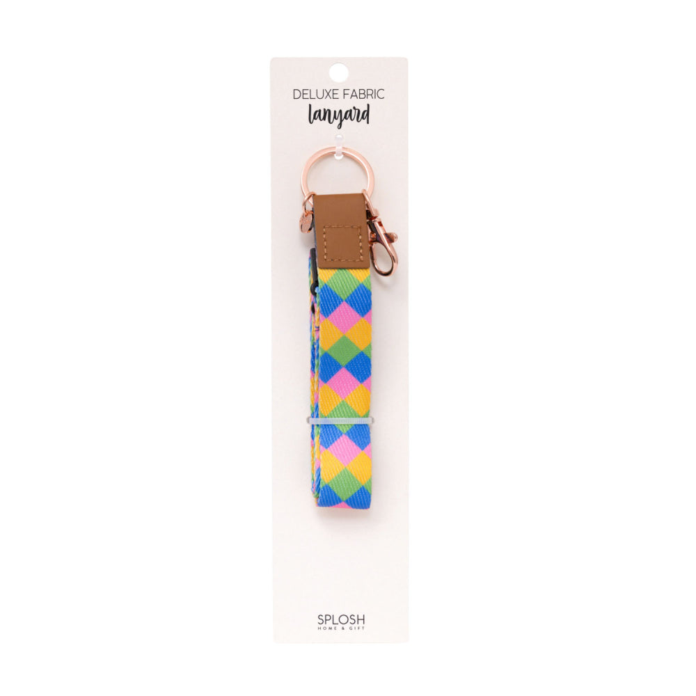 Splosh | Teacher Diamond Fabric Lanyard