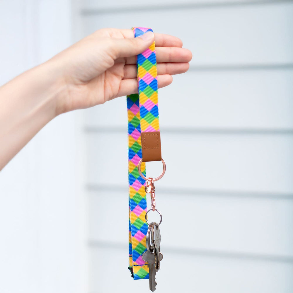 Splosh | Teacher Diamond Fabric Lanyard
